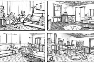 家庭日常四格漫画、家庭日常四格漫画图片