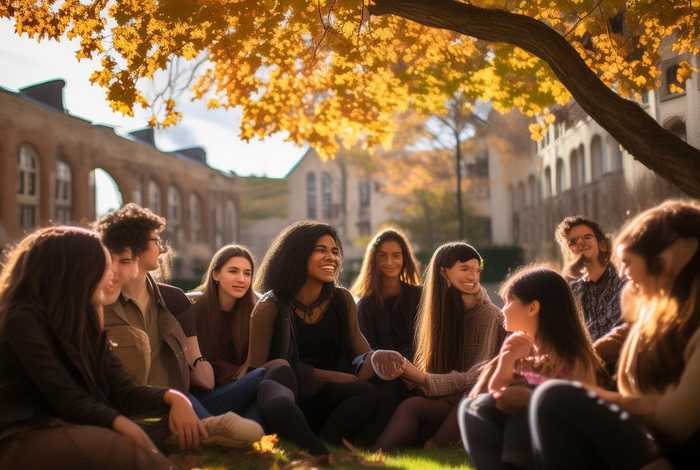 关于校园生活的优美文段；关于校园生活的优美文段落