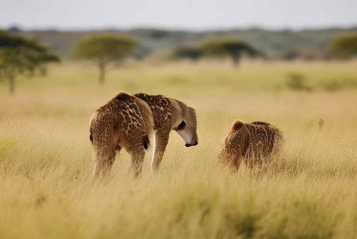 非洲原始人部落夫妻；非洲原始人部落夫妻图片