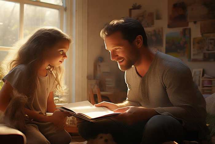 父女日常生活（父女日常生活图片）