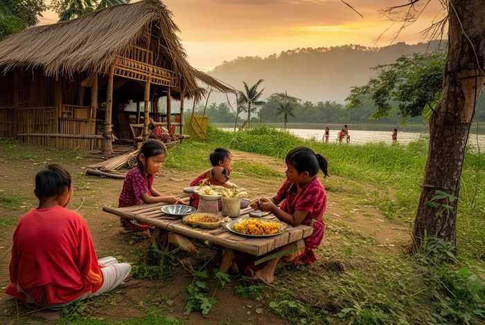 老挝的生活习惯 - 老挝的日常生活