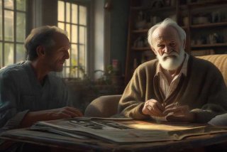 和老人在一起生活的无奈的说说 和老人在一起生活的无奈的说说图片