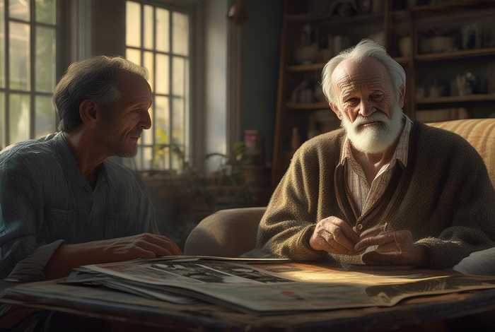 和老人在一起生活的无奈的说说 和老人在一起生活的无奈的说说图片