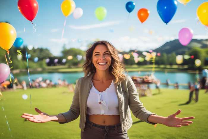 快乐生活一点通主持人王芳 - 快乐生活一点通外景主持人