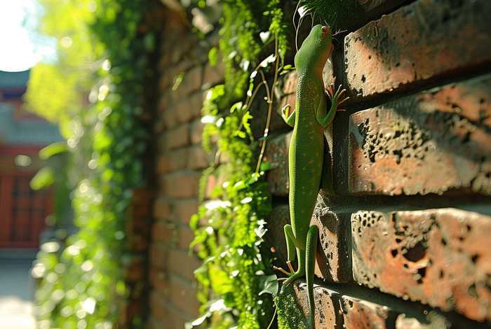 壁虎的生活环境的图片 - 壁虎的生活环境的图片和介绍