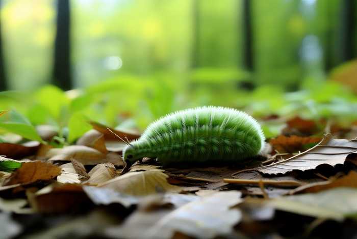 毛毛虫生活在哪里的图片（毛毛虫生活在哪里的图片视频）