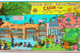 关于校园生活的手抄报七年级（关于校园生活的手抄报七年级内容）