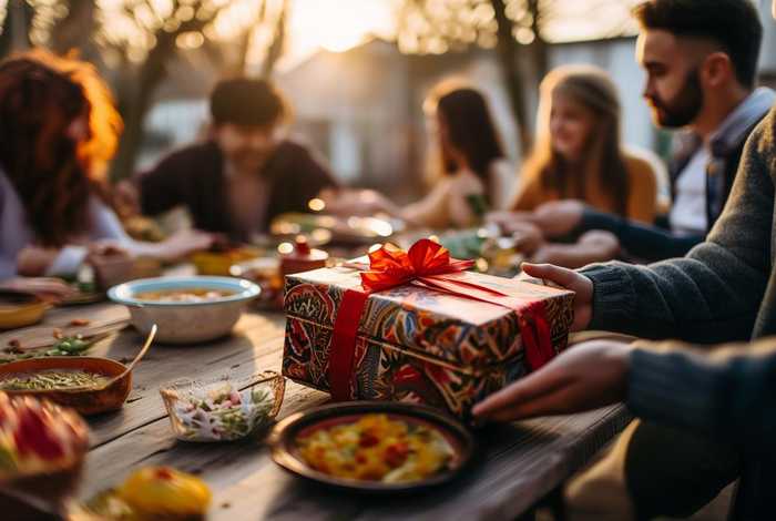 邻客吃喝；邻居请客吃饭拿什么去好