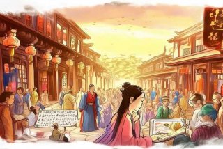 假如我生活在宋朝手抄报、假如我生活在宋朝手抄报图片