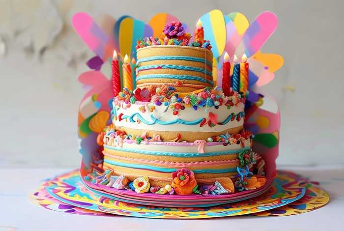 立体生日蛋糕贺卡模板打印图，立体生日蛋糕贺卡模板打印图片大全