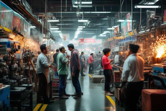 电子厂生活热闹怎么形容 电子厂生活热闹怎么形容句子