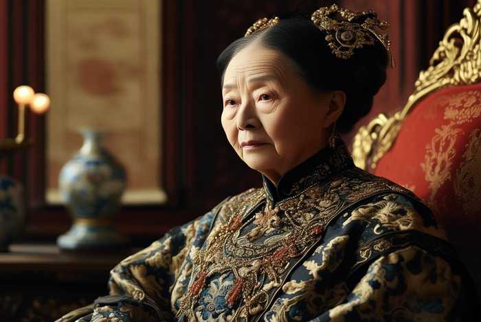 慈禧的晚年生活图片 慈禧的晚年生活图片大全