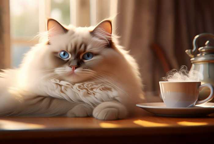 布偶猫奶茶习性（布偶猫奶茶色）