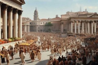 古罗马生活是什么样子；古罗马生活是什么样子图片