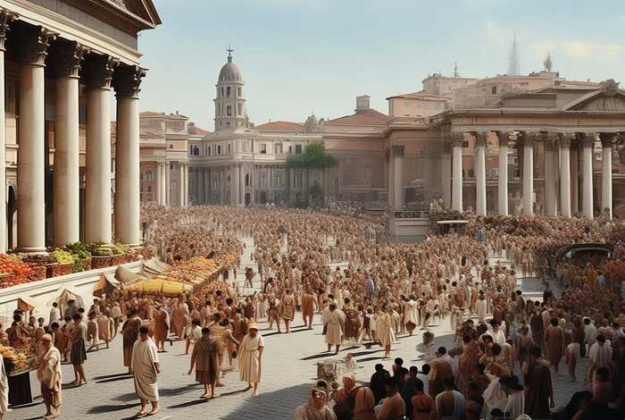 古罗马生活是什么样子；古罗马生活是什么样子图片
