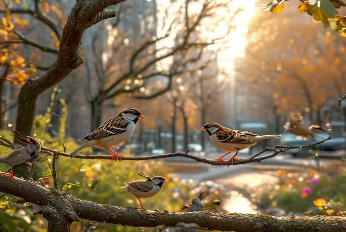 麻雀生活在什么环境、麻雀生活在什么环境中