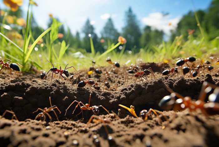 工蚁的生活 - 工蚁的生活环境