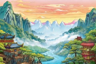 彩色的中国原文全文；彩色的中国 原文