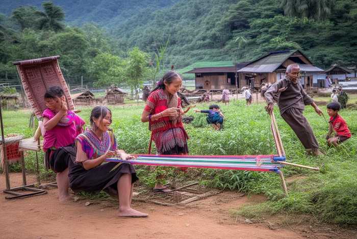 傣族的生活日常 - 傣族人的生活日常