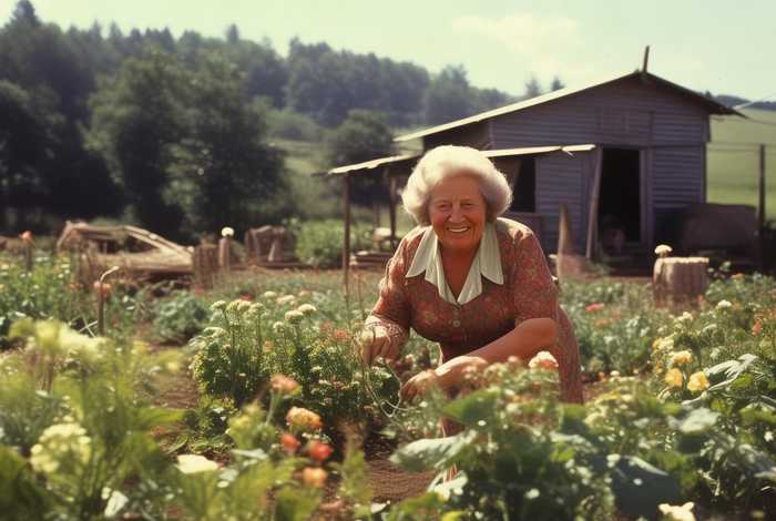 地主婆乡村生活日常，地主婆的生活日常重生70