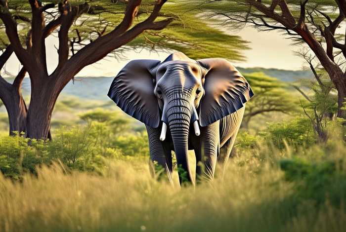 大象生活在什么地方英文 - 大象生活在什么地方英文作文