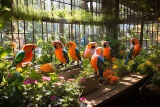 虎皮鹦鹉的日常生活；虎皮鹦鹉的日常生活环境