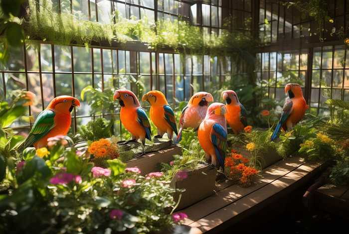 虎皮鹦鹉的日常生活；虎皮鹦鹉的日常生活环境