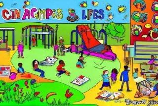 多彩的校园生活手抄报三年级 多彩的校园生活手抄报三年级内容