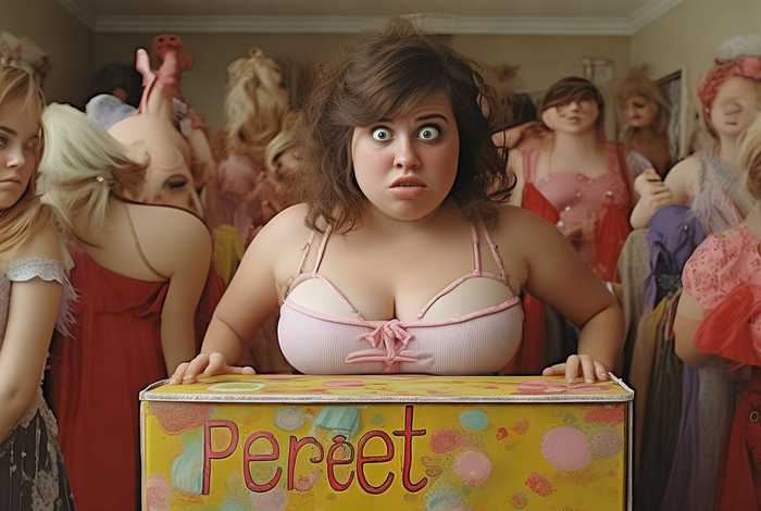 大胸女孩的烦恼搞笑视频；大胸部女孩的烦恼