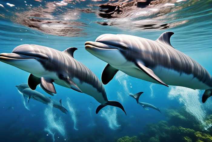 海豚的生活方式写一段话、海豚的生活方式写一段话怎么写