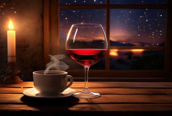 红酒图片唯美生活图片咖啡、红酒图片唯美生活图片 意境