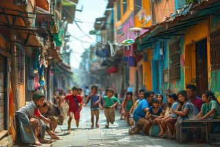 城中村生活气息图片，城中村生活气息图片高清