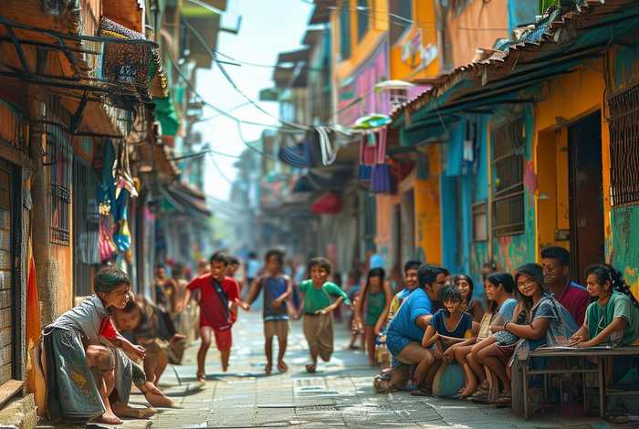 城中村生活气息图片，城中村生活气息图片高清