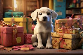 卡皮的生活日记，小皮卡的生活日记奇怪的包裹