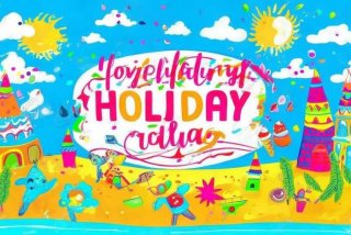 快乐的假期手抄报文字内容，快乐的假期手抄报文字内容图片