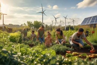 低碳生活主题绘画大赛获奖作品 - 低碳生活主题画一等奖