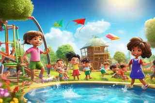 丰富多彩的童年生活看图写话二年级 丰富多彩的童年生活看图写话二年级下册