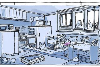 单身生活图片漫画，单身生活图片漫画大全