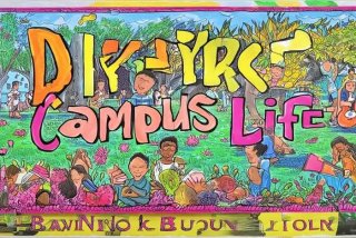 多彩的校园生活手抄报第一名 多彩的校园生活手抄报模板