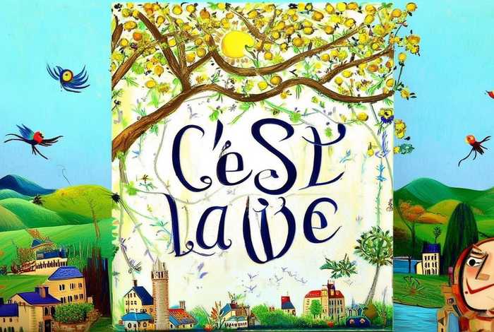 法语 这就是生活、法语这就是生活 艺术字