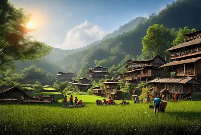 德昂族的生活习惯、德昂族的生活环境