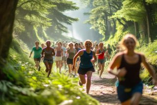 奔跑的生活图片（奔跑的生活图片唯美）