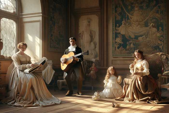 古典生活视频 - 古典生活视频素材