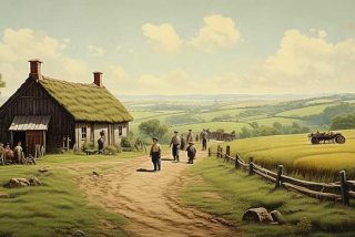 50年代的农村生活现状；50年代的农村生活现状图片