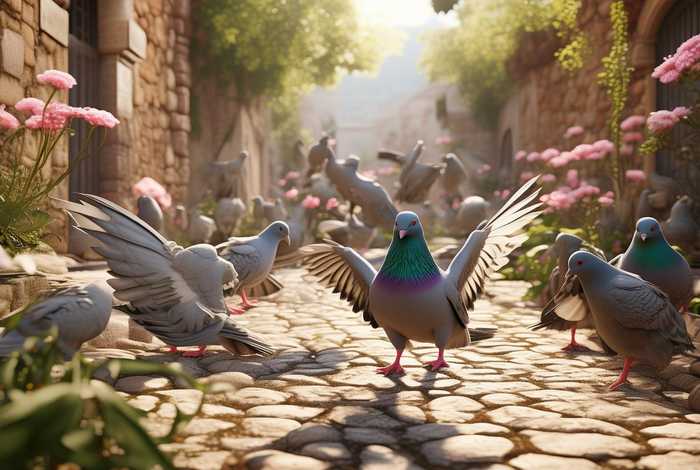 鸽子的生活 鸽子生活的环境 鸽子的生活 鸽子生活的环境