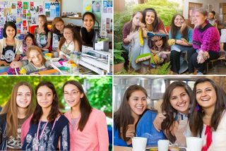 大学女生生活照片；大学女生生活照片大全