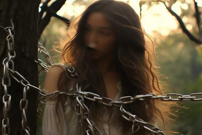 被生活束缚图片 被生活束缚图片唯美