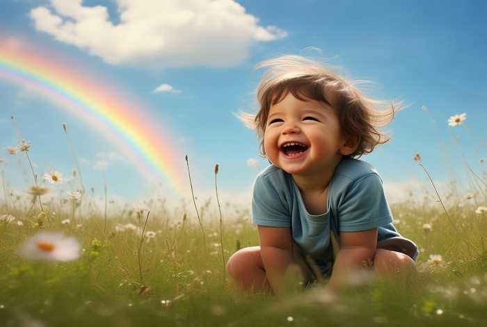 孩子的幸福很简单唯美句子 - 孩子的幸福很简单唯美句子图片