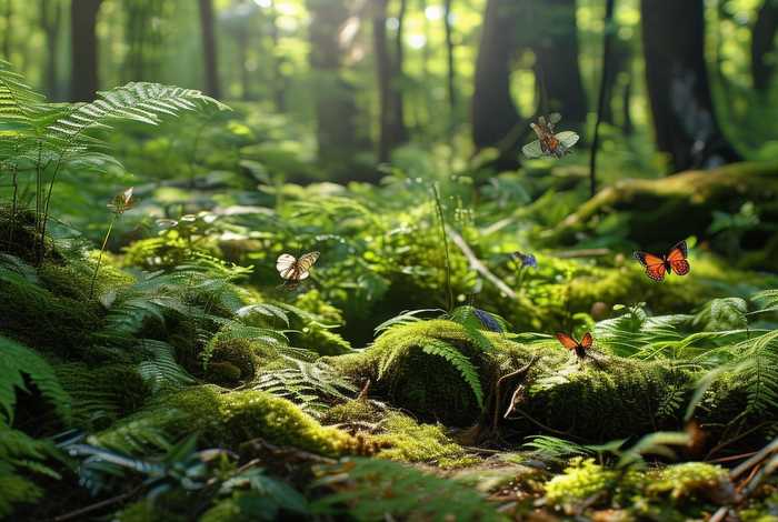 蕨类植物生活环境生物题目；蕨类植物生活环境生物题目有哪些
