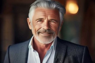 50岁男人生活照帅气（50岁男人生活照帅气图片）